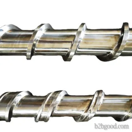 Flow film single screw barrel for plastics processing