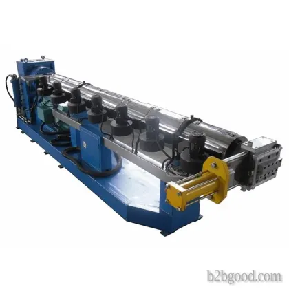 Single - screw vacuum - exhaust - type single - screw extruder for plastics processing