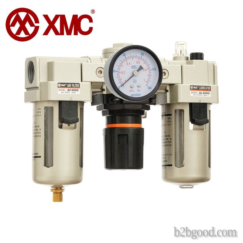 XMC AC4000-04 pneumatic FRL air processing unit modular combination G3/8 "for compressed air sy