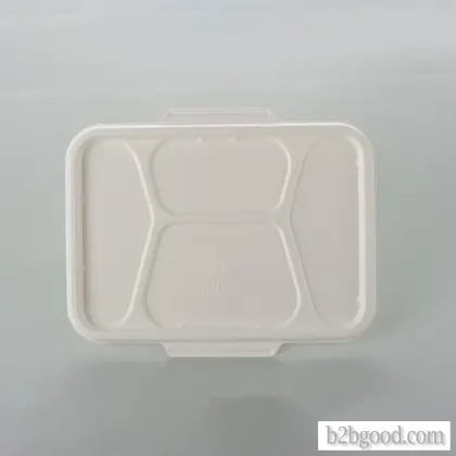 JM Camry fast food box lid is environmentally friendly and can be used for 50 disposable tableware