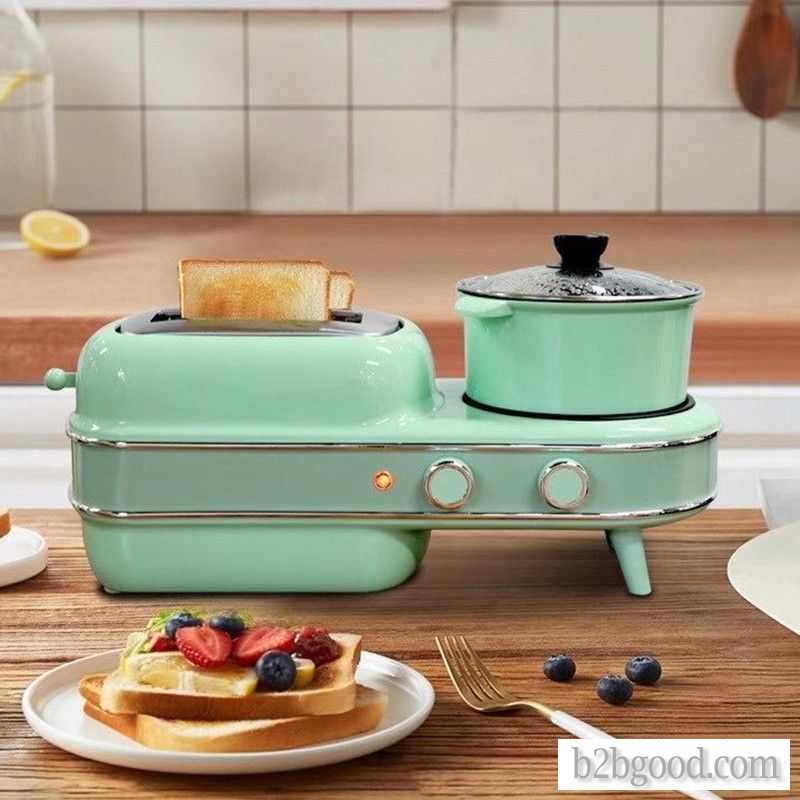 Baoshijia Breakfast Machine is a multi-functional breakfast machine with four functions in one: baki