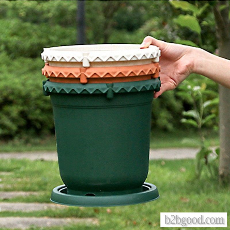 Taizhou Lijin gallons flowerpot root control high thickening resin rose flower balcony green plant b