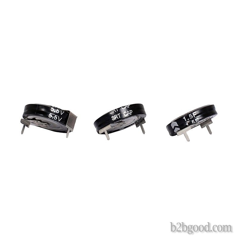 Strite Supercapacitor 5.5V 1.5F V type /5.5V 1.5F H type low internal resistance, low leakage curren