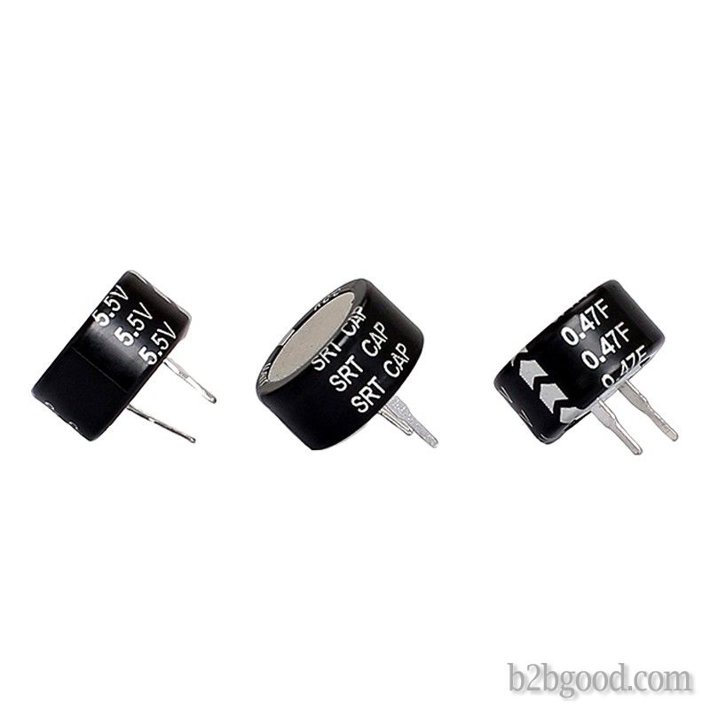 Strite Supercapacitor 5.5V 0.47F C Type Low Internal Resistance, Low Leakage Current 8000 PCS