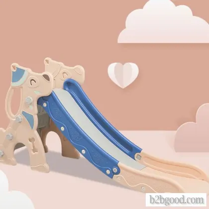Veryhonor children cartoon set plastic toy Slide Plastic slide Children's playground slide