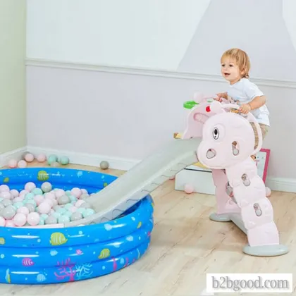 Veryhonor small multicolor playground equipment children indoor plastic children slide
