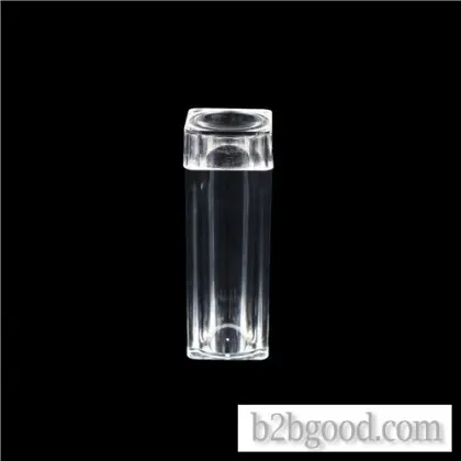 Nali 27MM transparent plastic bottle and pot square roll coin tube square tube two round zodiac coin