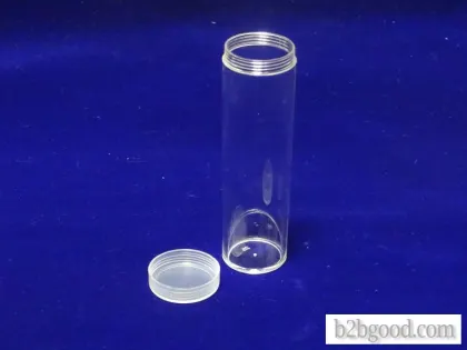 Nali transparent plastic spiral mouth roll coin cylinder cylinder zodiac gold and silver coin roll c