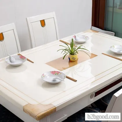 Guanglai Xingyou GLXY frosted soft glass tablecloth simple modern wind tea table. TV cabinet PVC mat