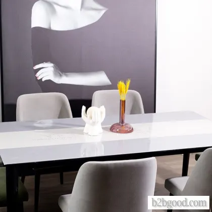 Guanglai Xingyou GLXY tasteless waterproof and ironproof wash free Nordic style soft glass table fla