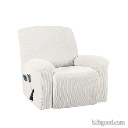 He Tao draw hair recliner full cover sofa set four soft elastic leisure chair set manufacturers dire