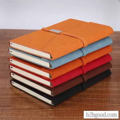 Hande Book Conference Paperback A5 Notebook with buckle, Business Three Folds, Notebook with core, O