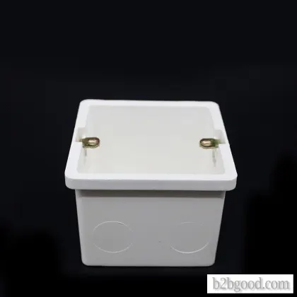 Jiangshan PVC junction box 86HS110 hidden box electrical pipe fittings