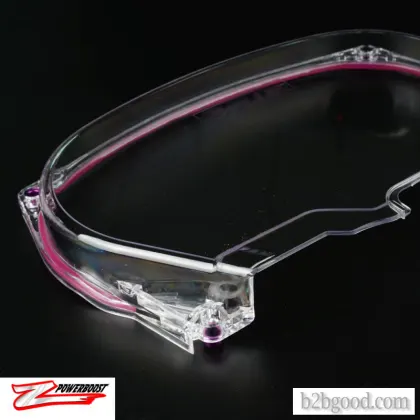 Transparent CAM gear timing belt cover 1 2 3 for mitsubishi Eclipse 4G63 Turbo RVR EVO
