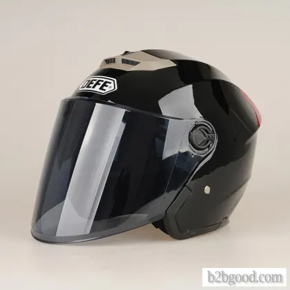DEFE safety helmet motorcycle helmet, moped occupant safety helmet shell ABS and lens PC safety fash