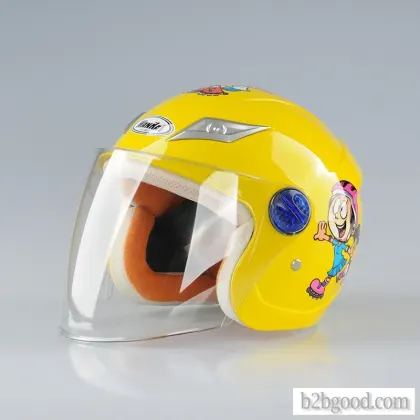 DEFE Children's Safety Helmet Children's Half Helmet PP and Lens PET Safe, Fashion and Dur
