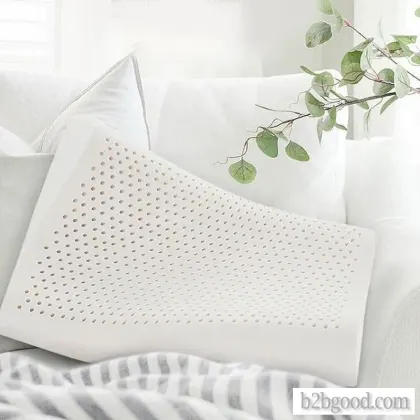 Royal Delight natural latex pillow for youth with high and low curve pillow, neck protection, single