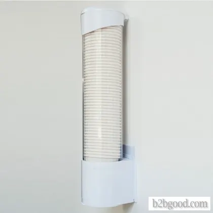 Disposable water cup holder automatic cup taker water dispenser paper cup holder without punching th