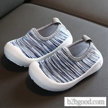 Soft-soled non-slip kids shoes, breathable boys and girls shoes, anti-collision shoes