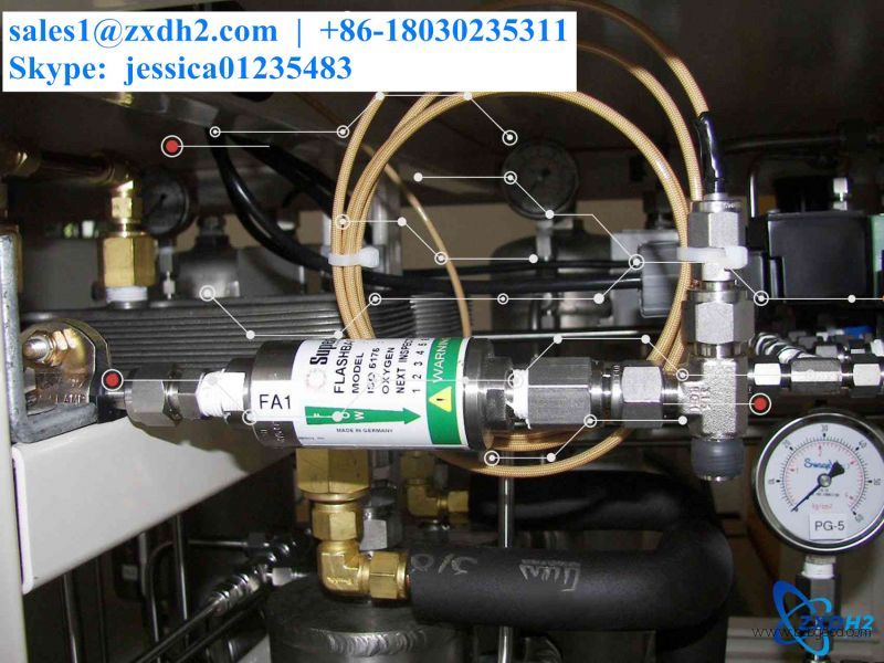 Electrolysis of hydrogen in pure hydrogen generator
