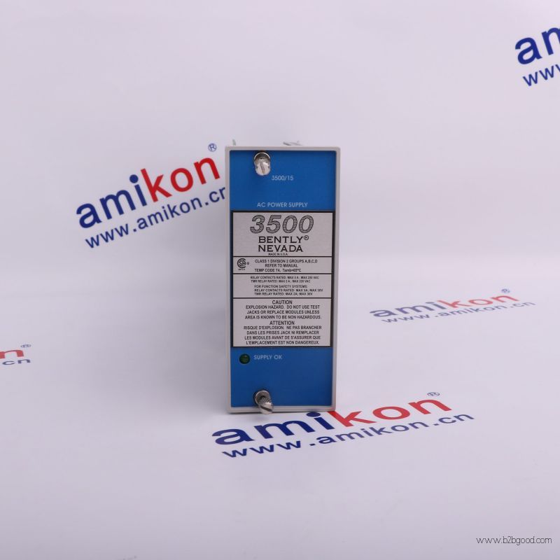 3500/15, POWER SUPPLY, 3500 Comprising of: 106M1079-01