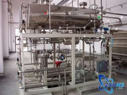 Hydrogen production equipment by alkaline water electrolysis