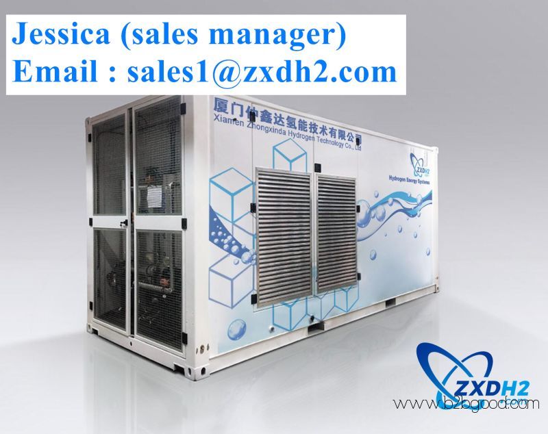 hydrogen electrolyser with maximum capacity / ten cubic meter