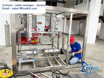 electrolysis of water to produce hydrogen / 200 cubic meter