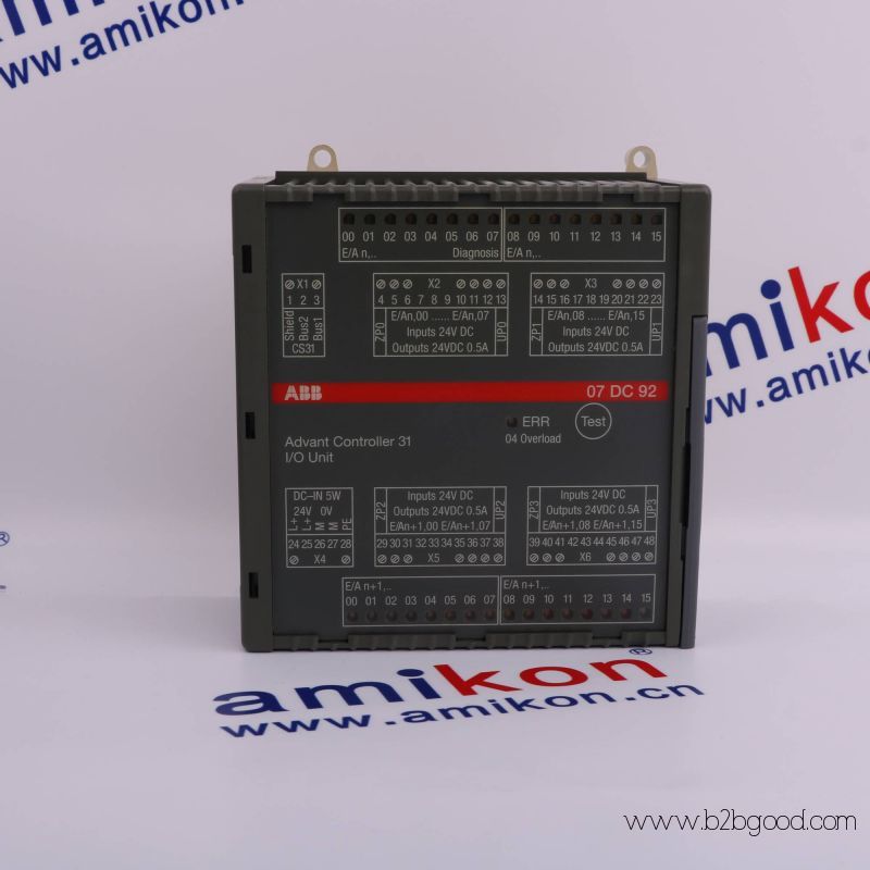 ABB 3BSE008550R1 DI821 8 气流数字输入模块230VAC