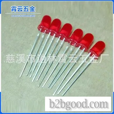 Led in-line copper iron bracket plug-in long pin LED high light ball bracket