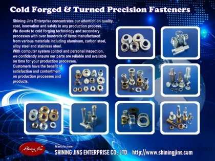 OEM & ODM Customization Cold Forging And Precision Machining Parts made in Taiwan