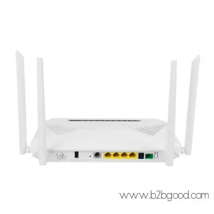 FTTH PON Solutions 2.4G&5G 4GE+4WIFI+1POTS+1USB+1CATV Dual Band AC GPON XPON ONU