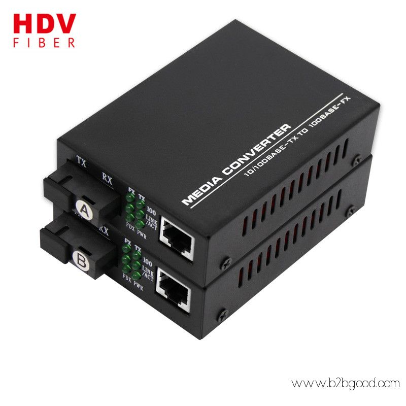 10/100/1000M SFP media converter