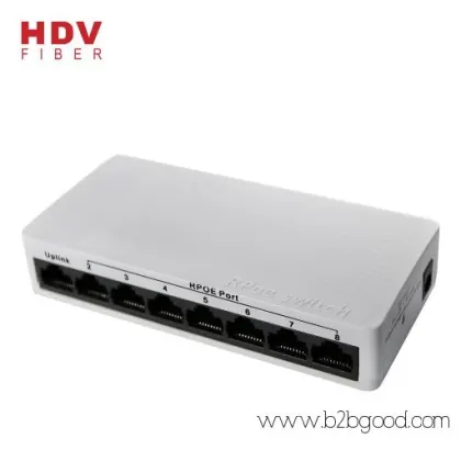 100M 8 port reverse power supply RPOE POE switch Reverse poe switch