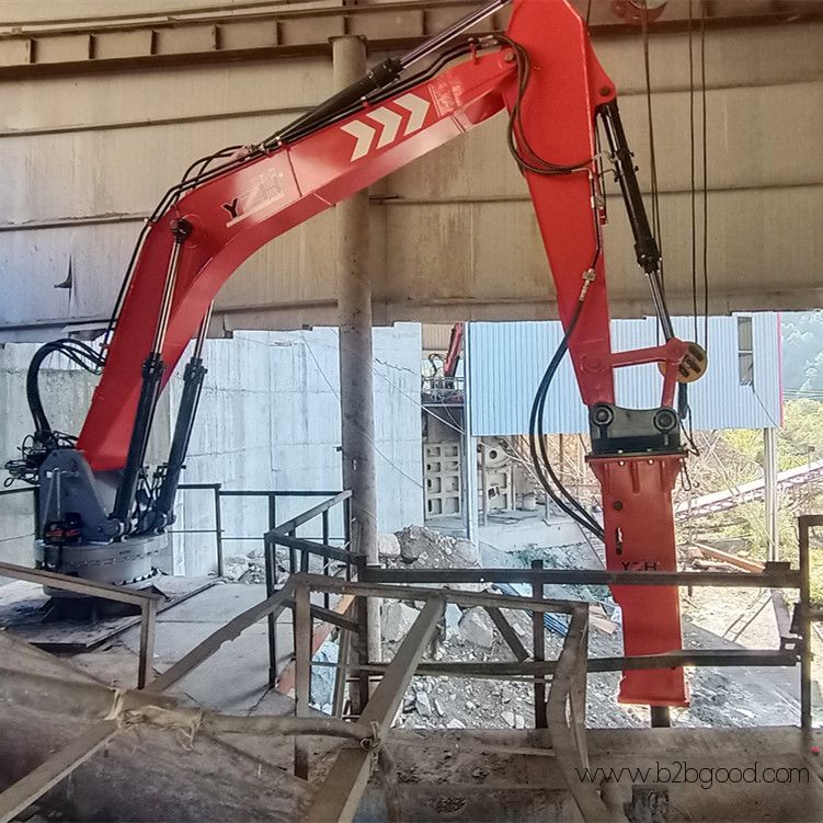 Pedestal Rock Breaker System
