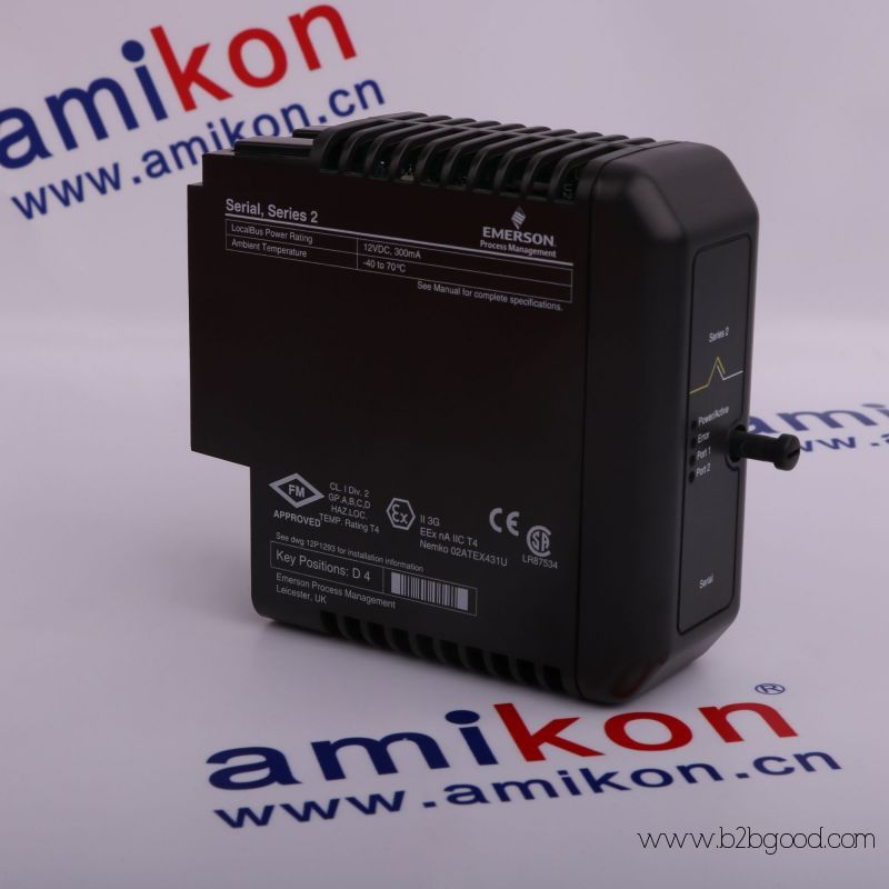 EMERSON VS3202 KJ2201X1-BA1 12P3162X162