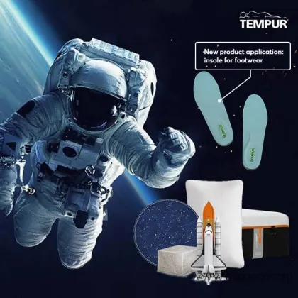 TEMPUR outsoles and insoles for collaboration to  branded footwear companies