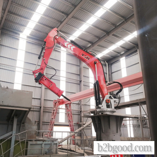 Fixed Mechanical Arm Successfully Delivered to Sand and Gravel Aggregate Crushing Production Line