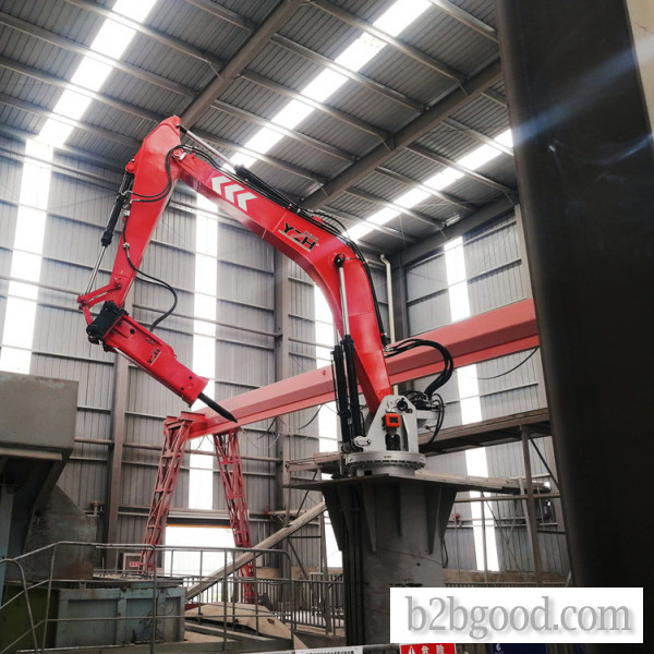 Fixed Mechanical Arm Successfully Delivered to Sand and Gravel Aggregate Crushing Production Line