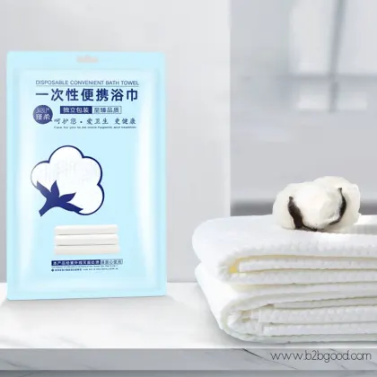 Jinrou disposable bath towel pure cotton hotel travel supplies adult thickened large size towel wrap