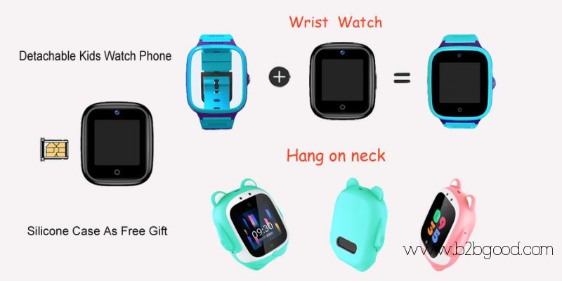 Latest Detachable Fashion Smart Watch Phone with 2-way Calling