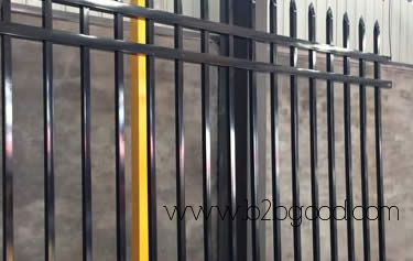 Galvanized Steel Security Fence