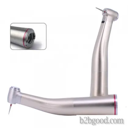 Dental 1:5 Fiber Optic Increasing Contra Angle Internal Water Spray High Speed with LED handpiece