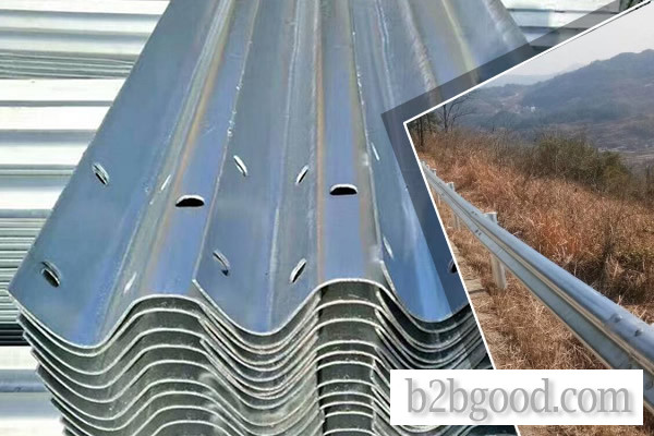 Two Wave Highway Guardrail