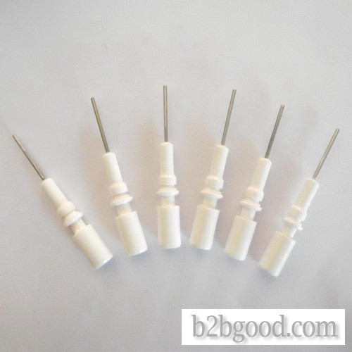 Gas ignition electrode head