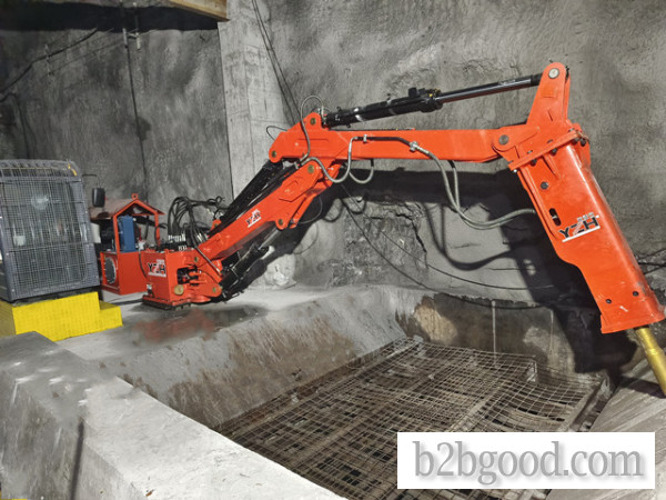 China fixed boom breaker leads the way at 2023 Changsha International Construction Machinery Exhibit