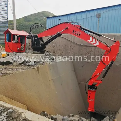 YZH Stationary Rockbreaker in Crushing Lines