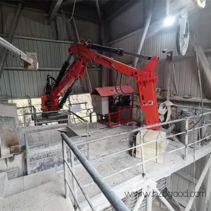 hydraulic boom rockbreaker system