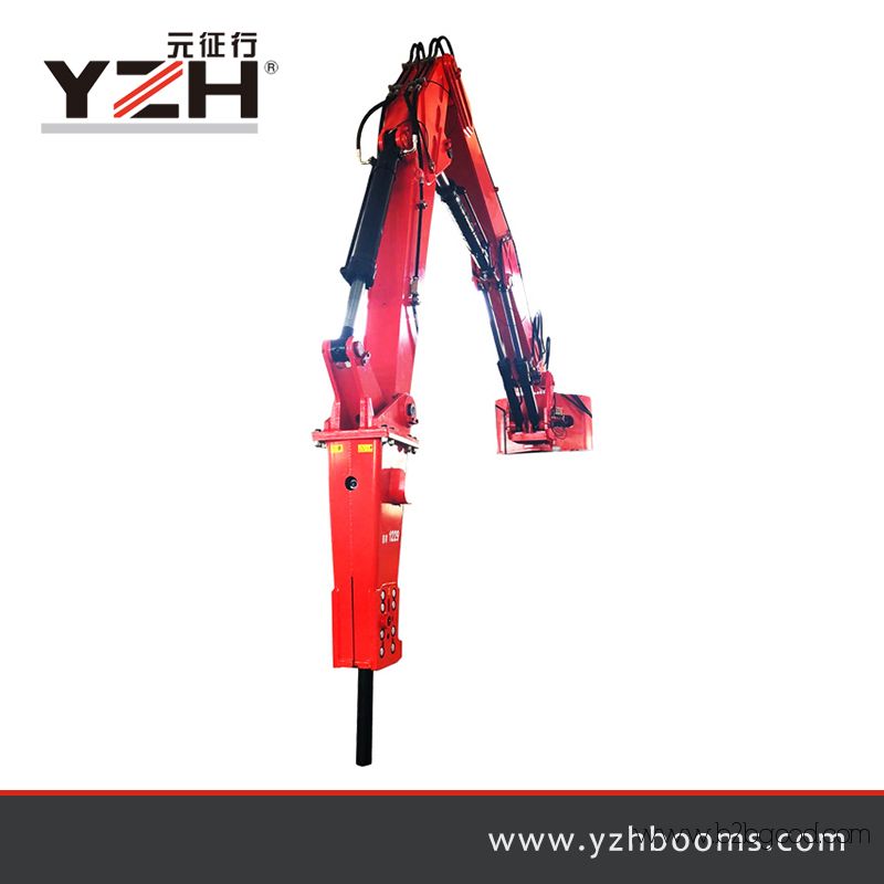 Pedestal boom breaker
