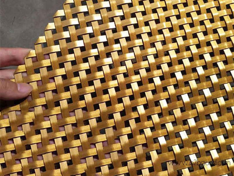 Crimped Metal Decorative Mesh